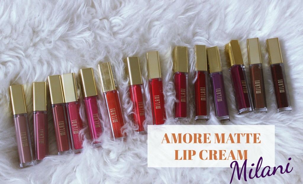 Mon Avis sur la gamme « Amore Matte Lip Cream » de Milani