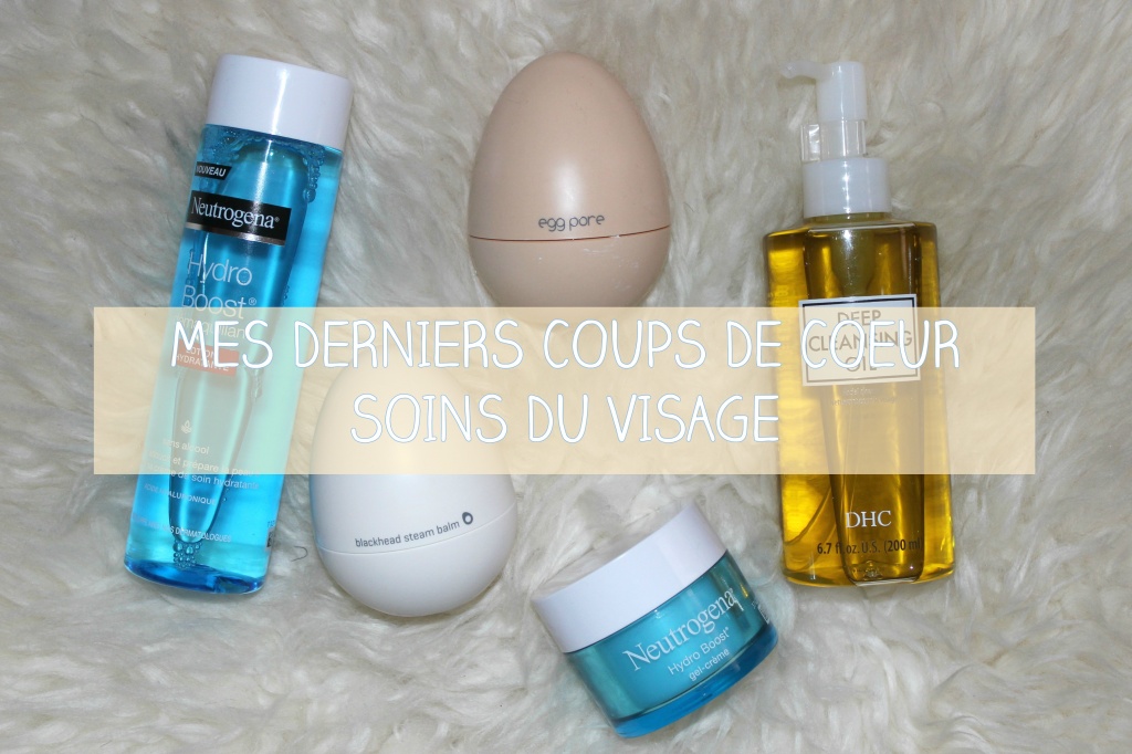 Ces soins de la peau que j’ai apprécié récemment