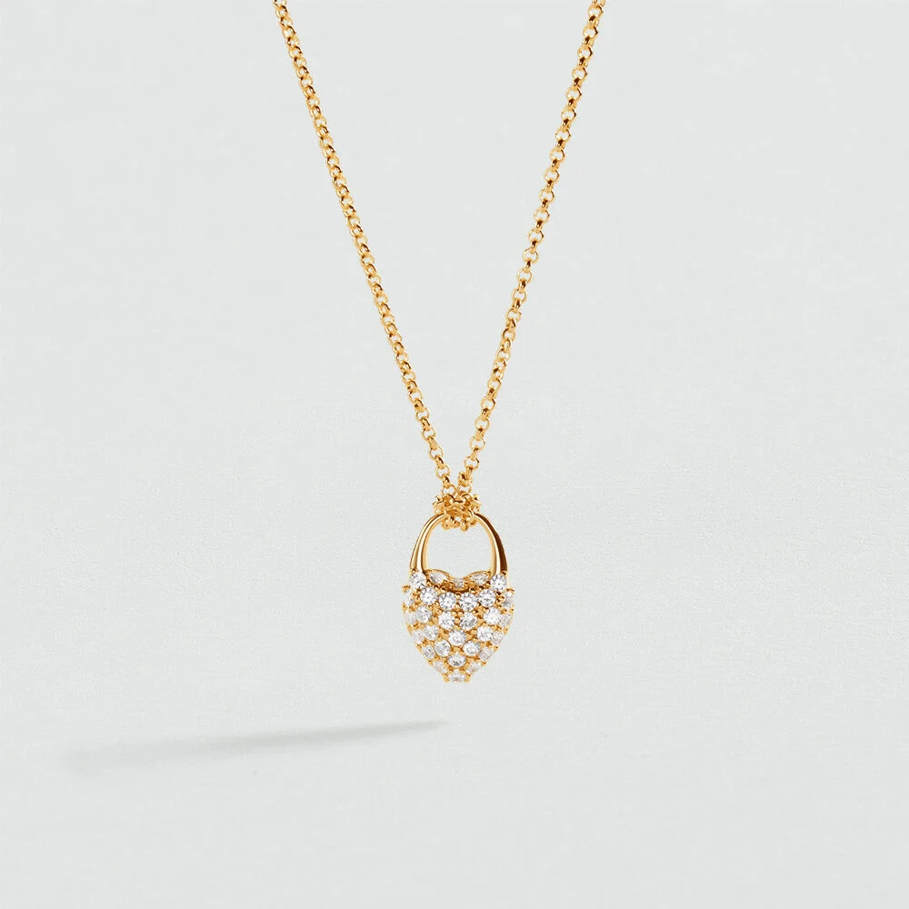 COLLIER COEUR AGATHA