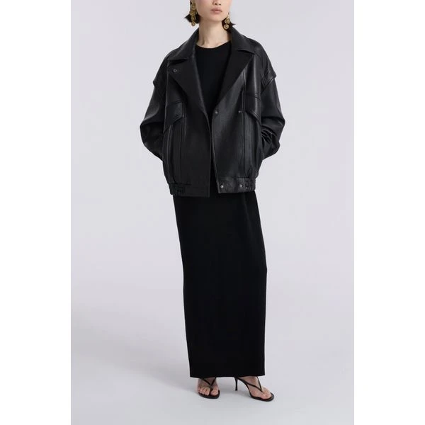 Blouson en cuir Micah Nour Hammour