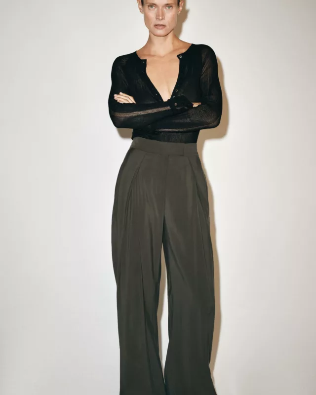 body mailles fines zara