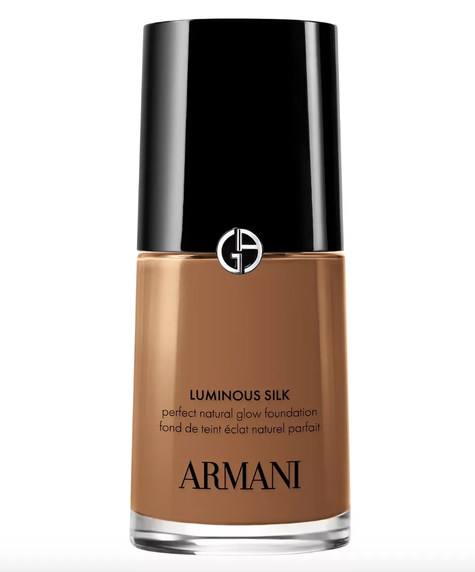 Flacon du fond de teint Armani Luminous Silk, teinte foncée