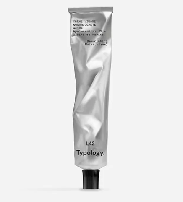 Typology crème visage nourrissante L42 acide hyaluronique 1% et oléine de karité
