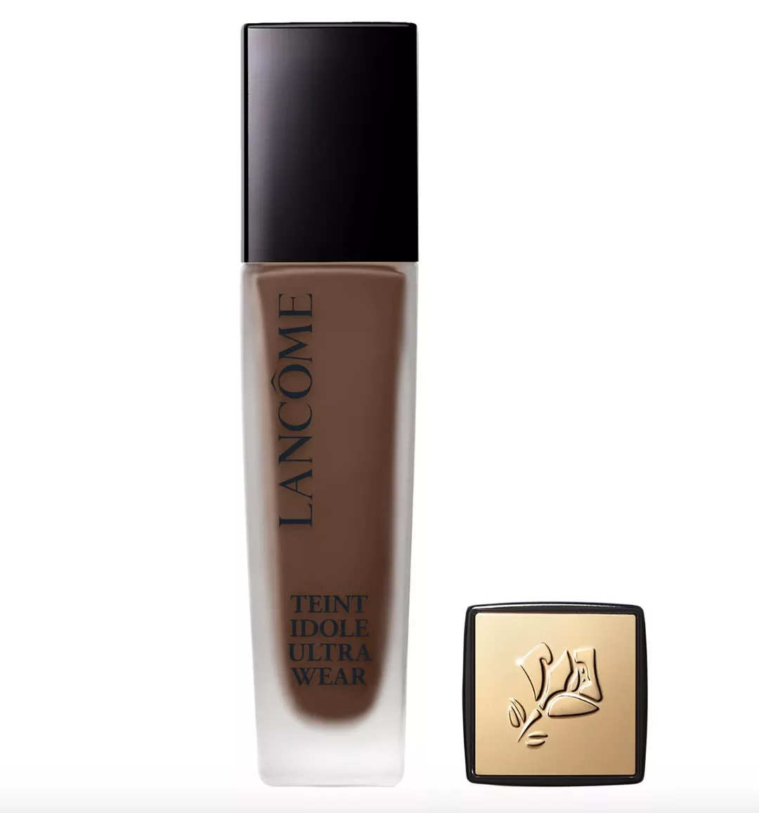 Fond de teint Lancôme Teint Idole Ultra Wear sur peau foncée