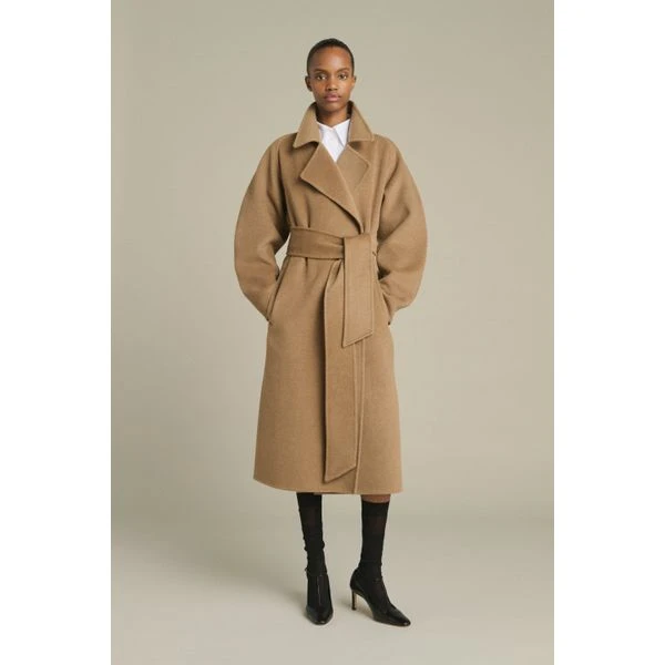 Manteau Harvard camel chiné Soeur