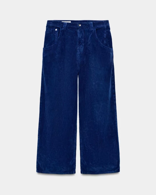 Pantalon baggy en velours côtelé Zara